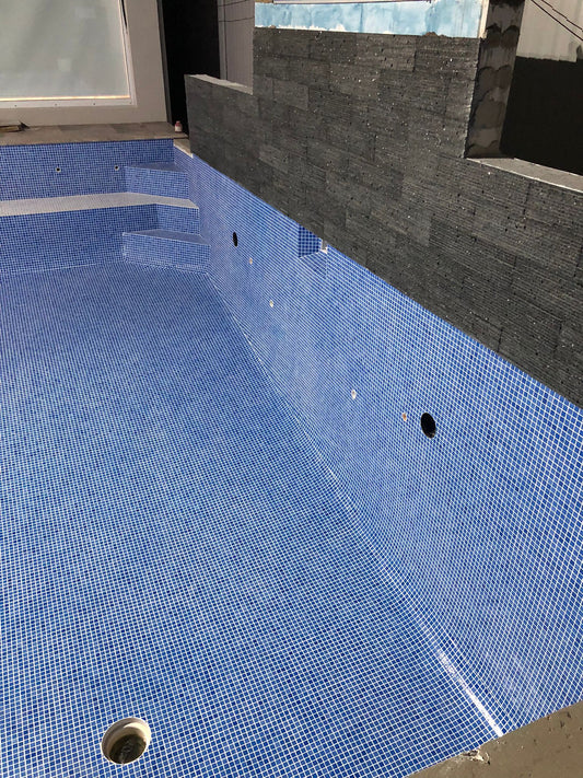 Pool tiling services